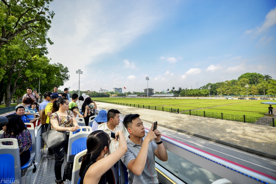 Trải nghiệm xe buýt 2 tầng độc đáo ở Hà Nội trai nghiem xe buyt 2 tang doc dao o ha noi