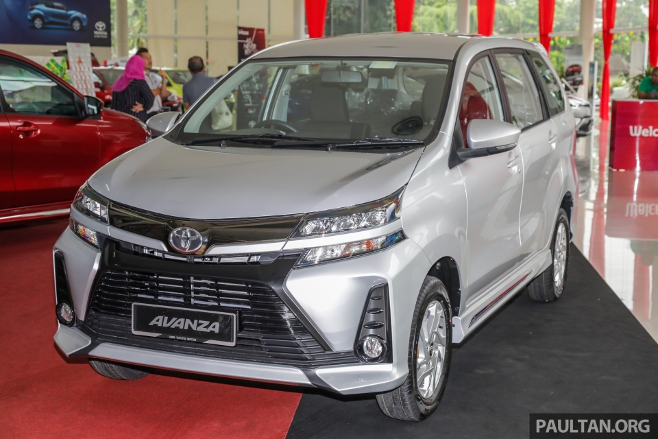 toyota avanza 2019 them he thong canh bao diem mu lot xac ve thiet ke