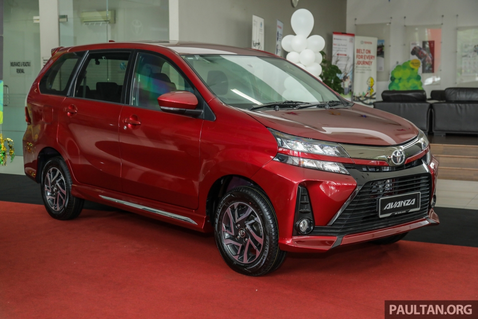 toyota avanza 2019 them he thong canh bao diem mu lot xac ve thiet ke