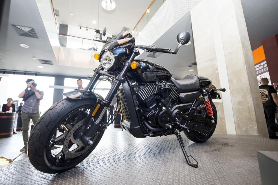 Harley Davidson giới thiệu harley davidson gioi thieu xe do thi street rod tai ha noi