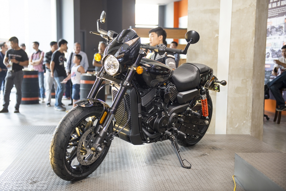 Harley Davidson giới thiệu harley davidson gioi thieu xe do thi street rod tai ha noi