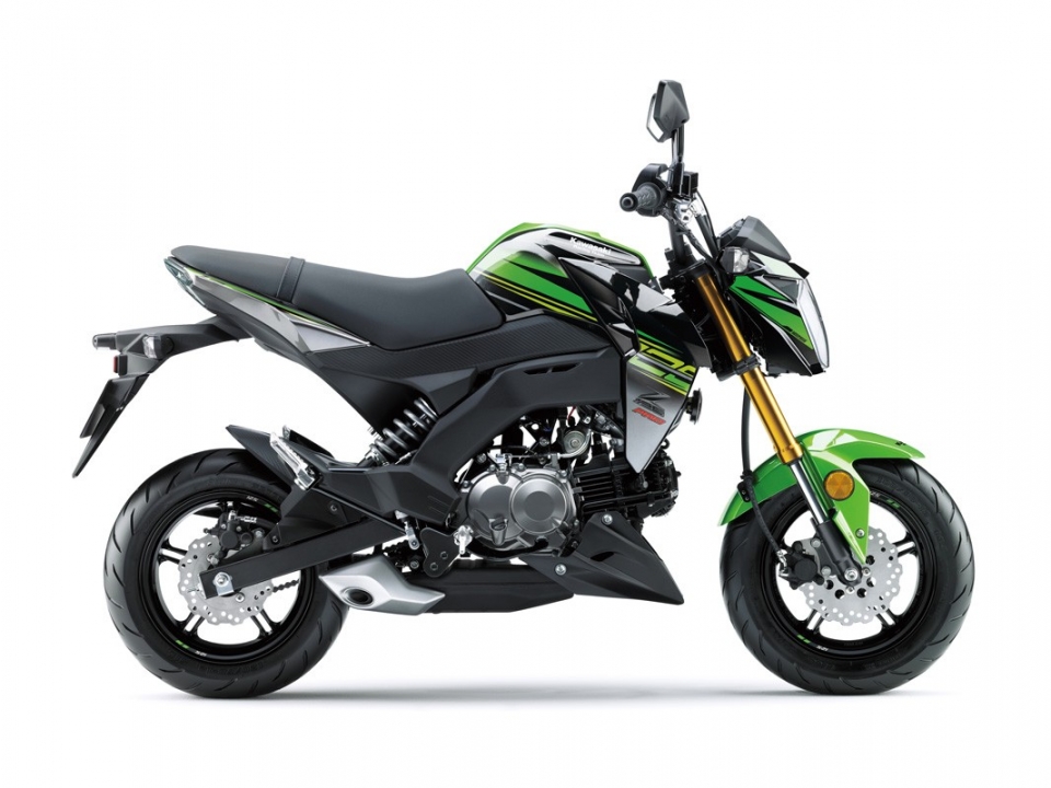Kawasaki trình làng "xế tí hon" Z125 Pro 2018 tại Mỹ kawasaki trinh lang xe ti hon z125 pro 2018 tai my