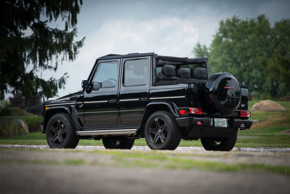 chiem nguong vua dia hinh mercedes benz g55 amg phien ban convertible
