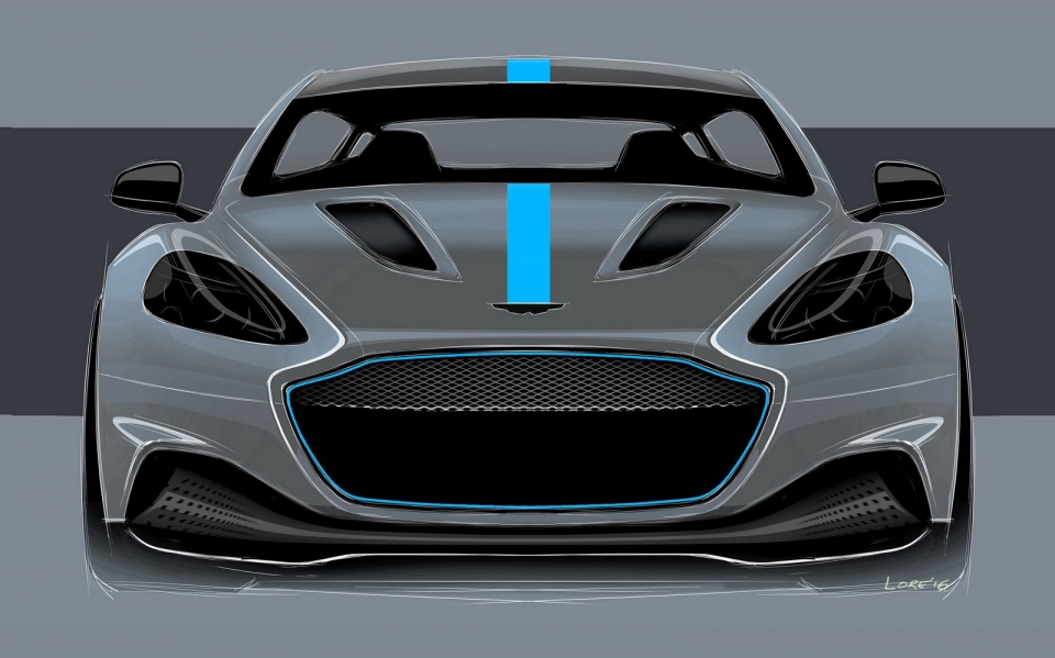 xe dien aston martin rapide se xuat hien vao nam 2019