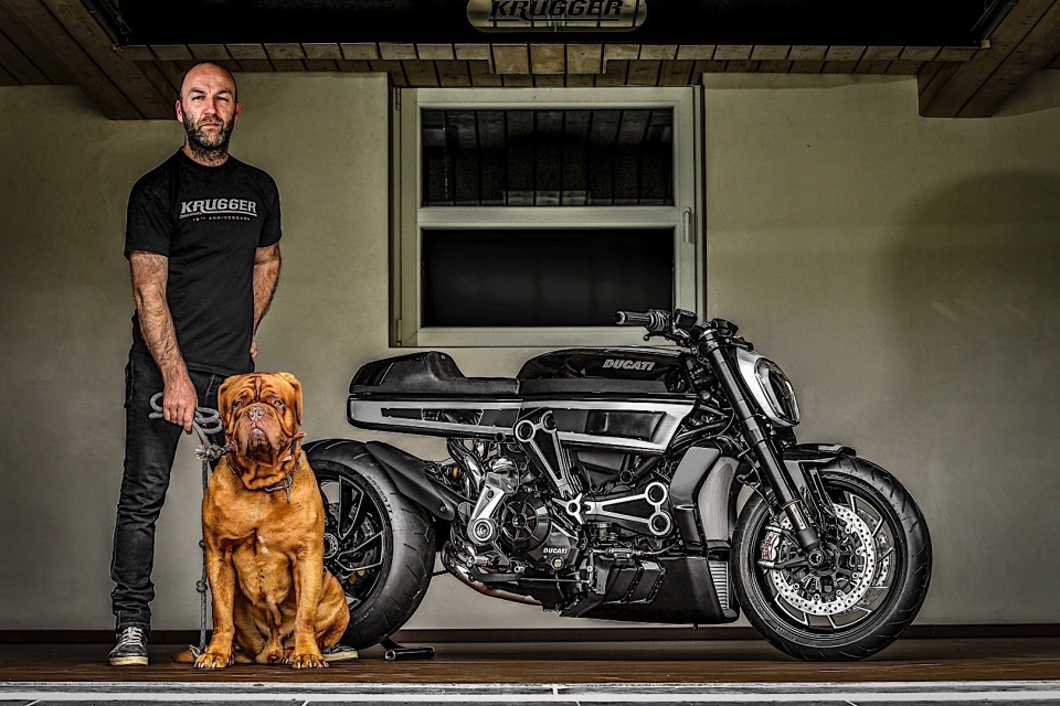 chiem nguong ducati xdiavel thiveral phong cach cafe racer cua tay choi bi