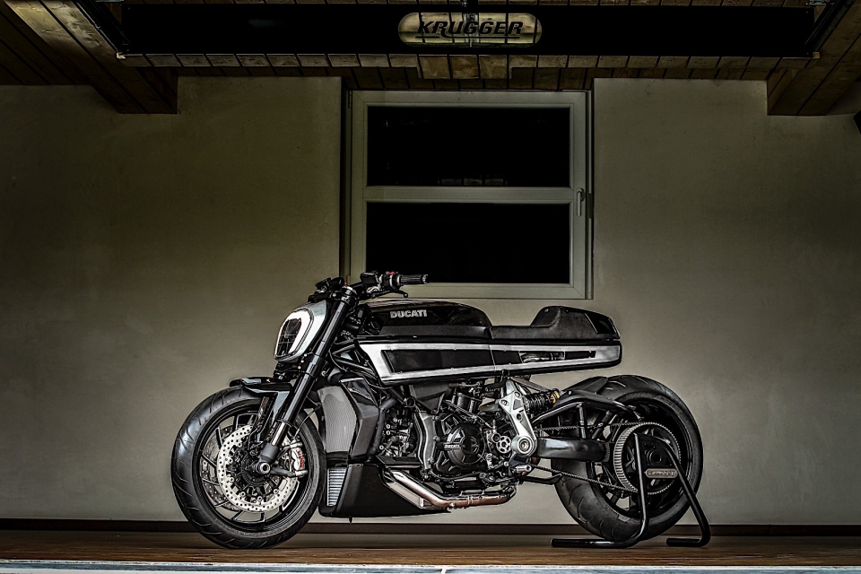 chiem nguong ducati xdiavel thiveral phong cach cafe racer cua tay choi bi