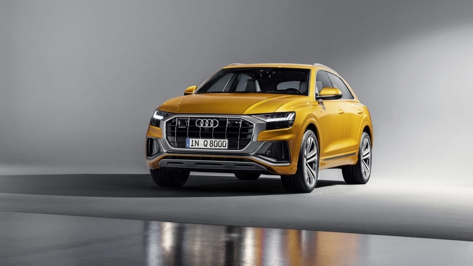 SUV sang Audi Q8 lộ ảnh tuyệt đẹp trước ngày ra mắt