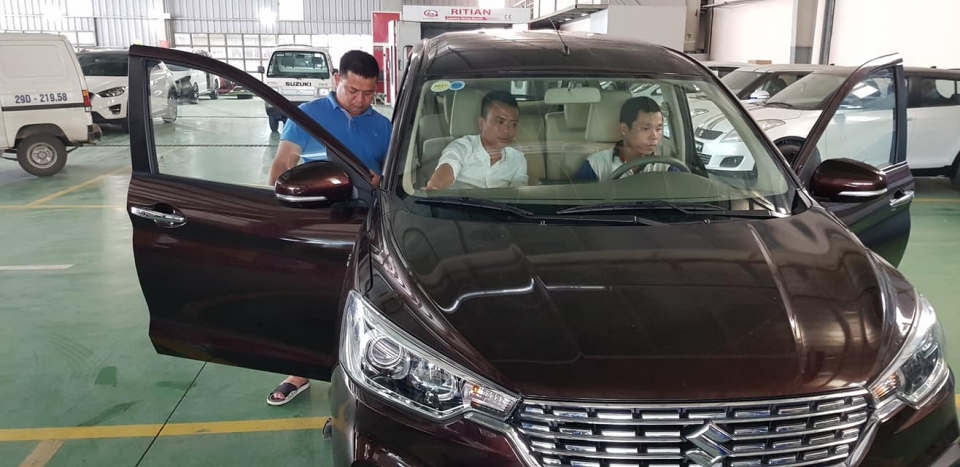 xe 7 cho suzuki ertiga 2019 se co mat tai dai ly vao cuoi thang 6