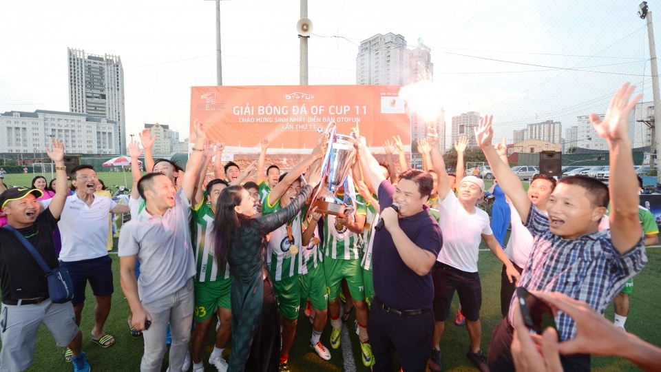 OF Đất Cảng lên ngôi vương tại giải bóng đá OF Cup lần thứ 11