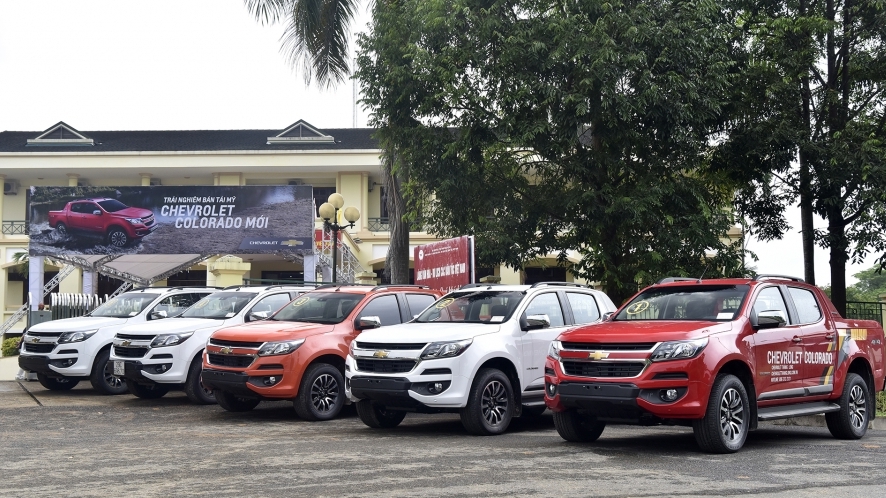 Chevrolet Colorado và Trailblazer tiếp tục thống trị phân khúc bán tải và SUV 7 chỗ