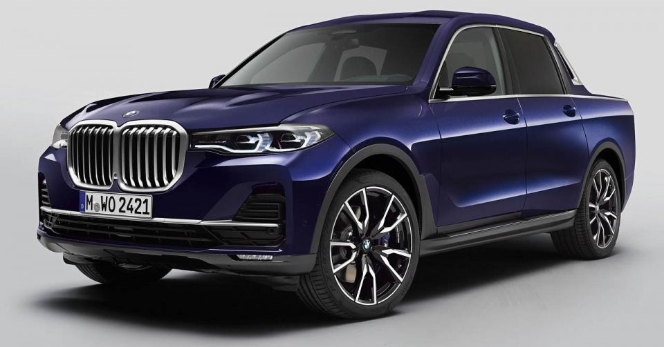 Ngắm BMW X7 dưới hình hài bán tải ngam bmw x7 duoi hinh hai ban tai