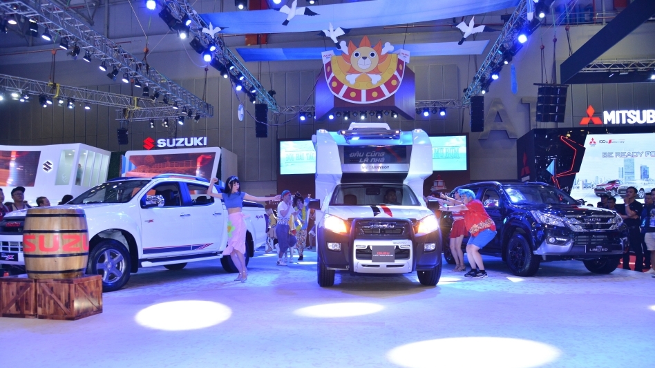 [VMS 2017] Isuzu góp mặt tại triển lãm với bộ ba xe đa dụng độc đáo