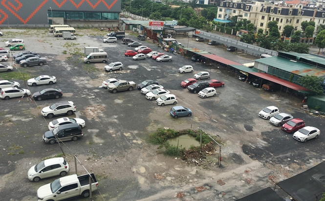 Hà Nội: Đóng cửa điểm đỗ xe lớn nhất Khu đô thị Linh Đàm ha noi dong cua diem do xe lon nhat khu do thi linh dam