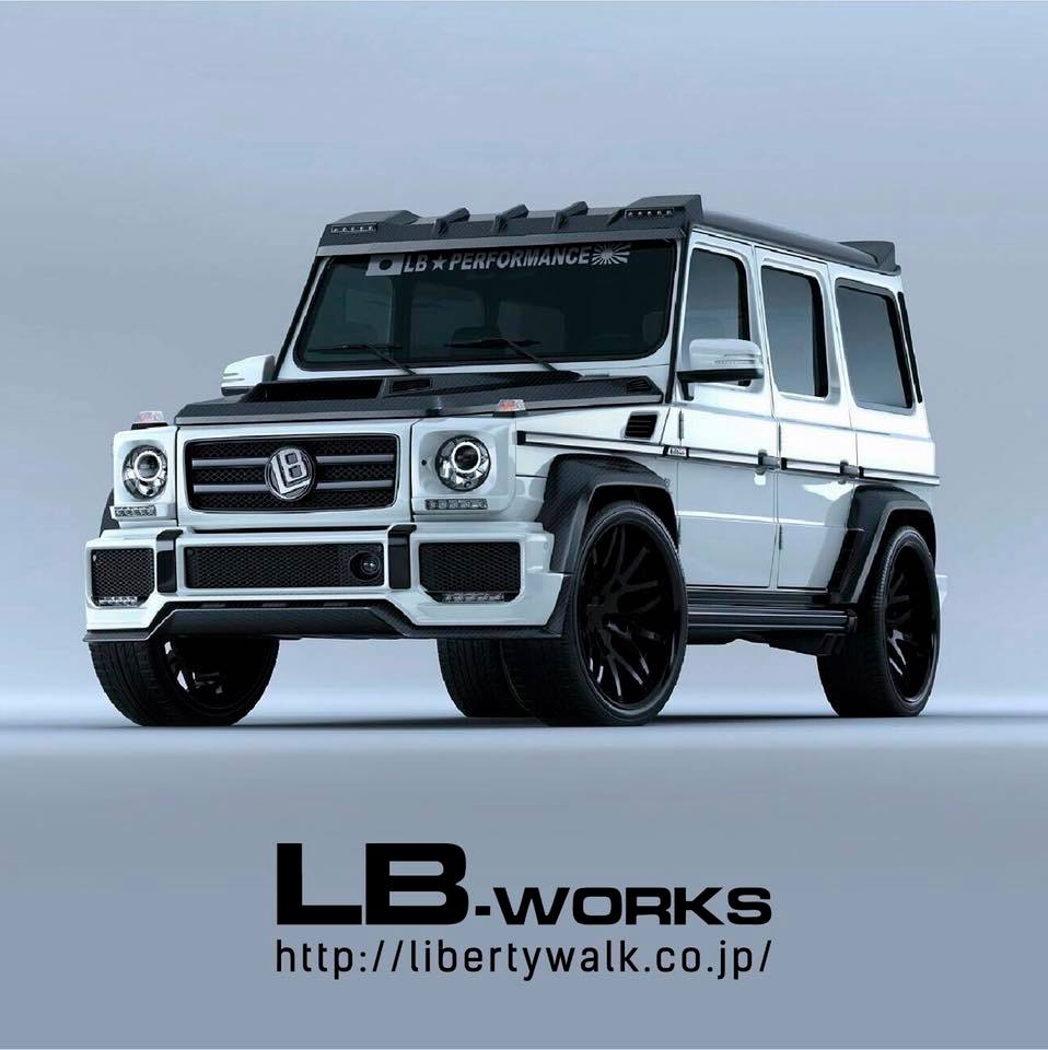 Suzuki Jimny biến hình đầy ấn tượng dưới tay Liberty Walk suv suzuki jimny bien hinh day an tuong duoi tay liberty walk