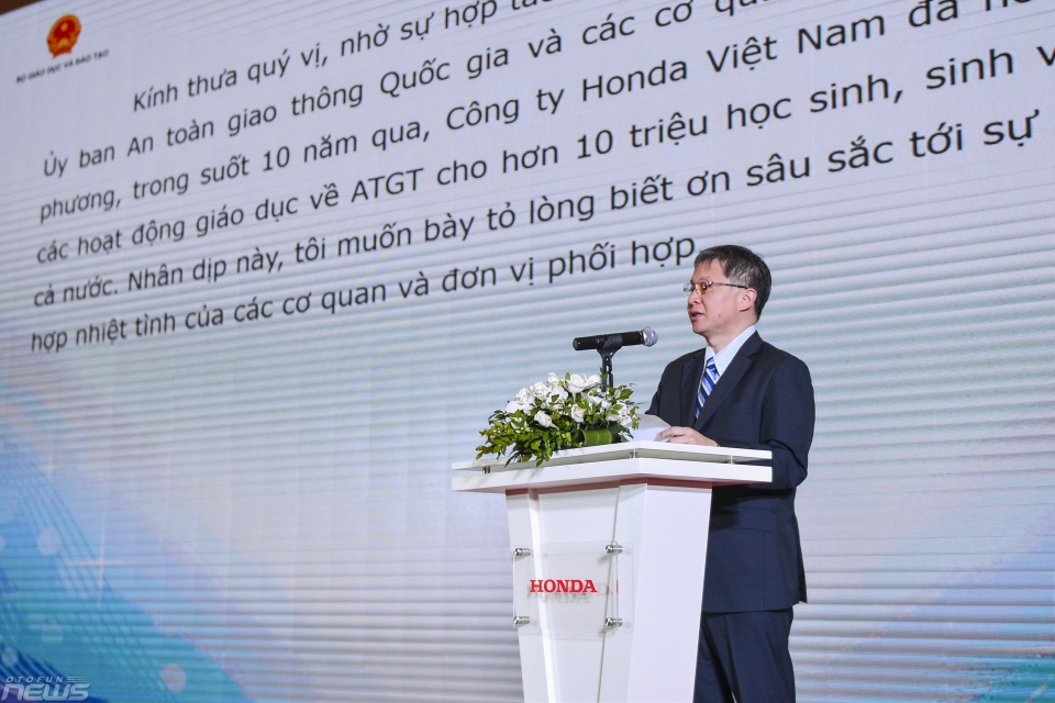 honda viet nam va uy ban atgt qg ky ket chuong trinh trien khai hoat dong giao duc atgt