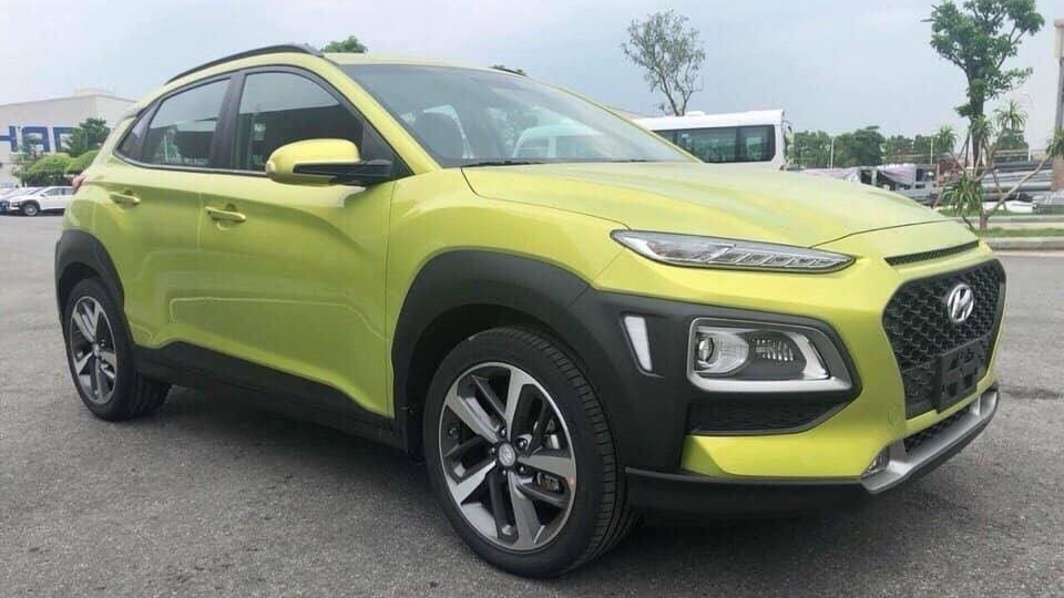Ngắm Hyundai Kona màu xanh lá ấn tượng trước thềm ra mắt
