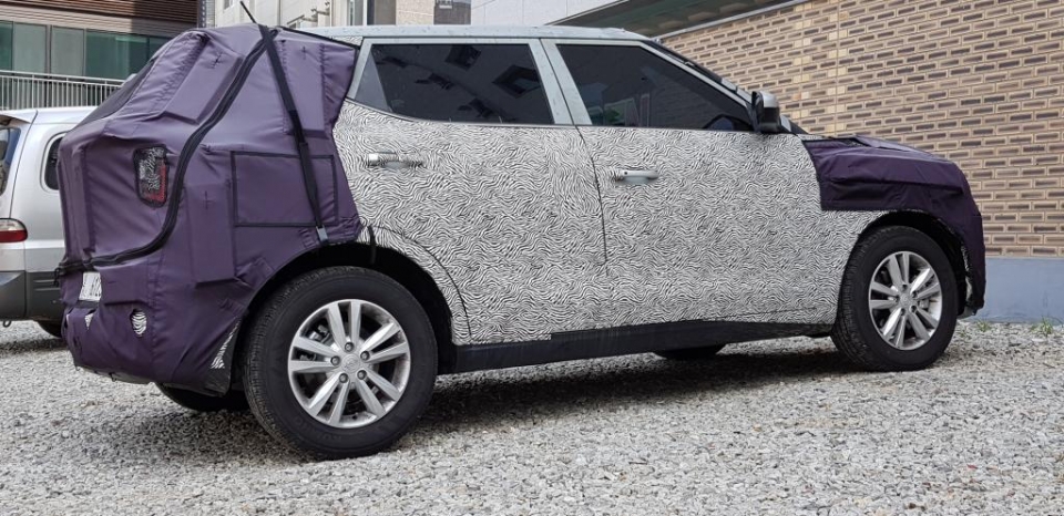 bat gap ssangyong tivoli 2019 thu nghiem o han quoc