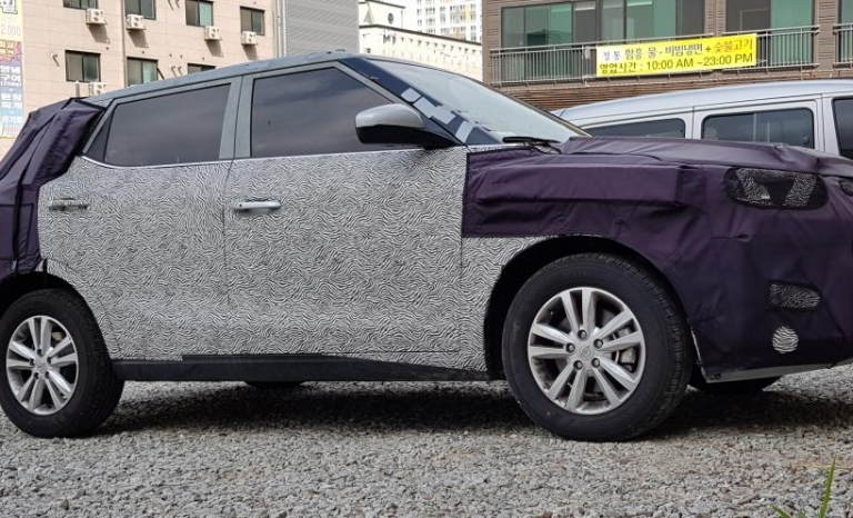 Bắt gặp Ssangyong Tivoli 2019 thử nghiệm ở Hàn Quốc