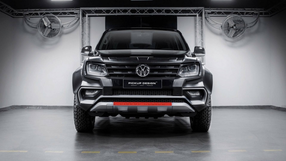 Bán tải Volkswagen Amarok "biến hình"qua tay Carlex Design volkswagen amarok bien hinh duoi tay carlex design