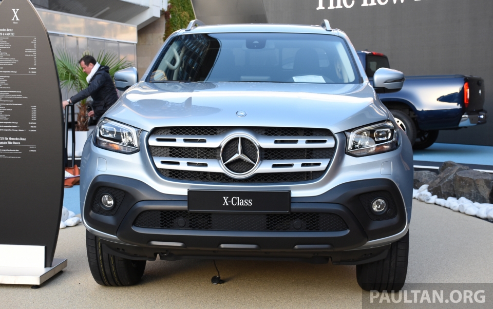 frankfurt 2017 chiem nguong bo doi ban tai hang sang mercedes benz x220d va x250d