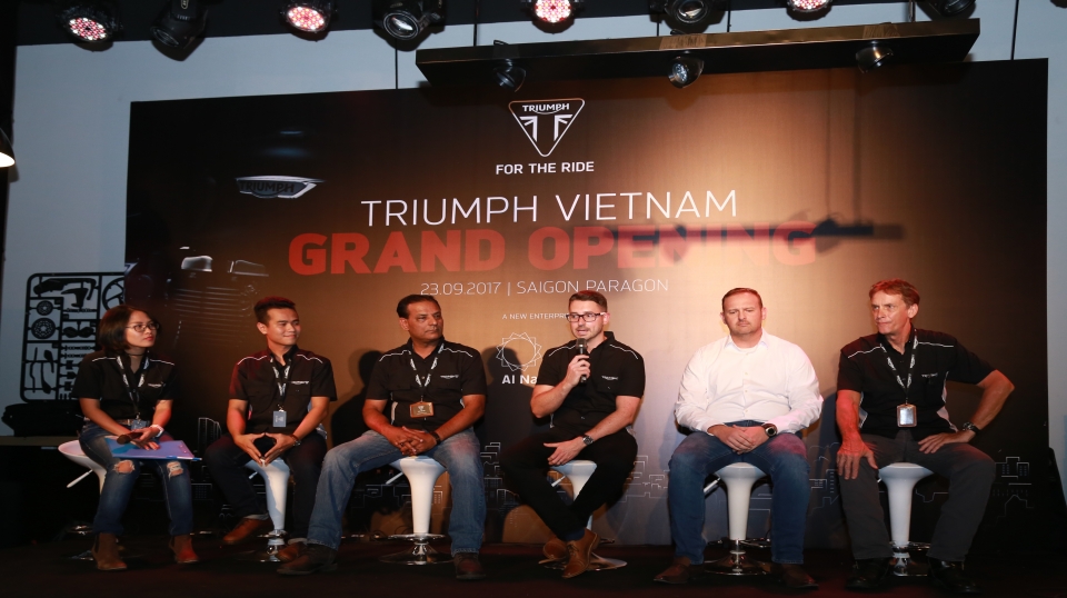 Triumph có đại lý chính hãng đầu tiên tại Việt Nam triumph co dai ly chinh hang dau tien tai viet nam