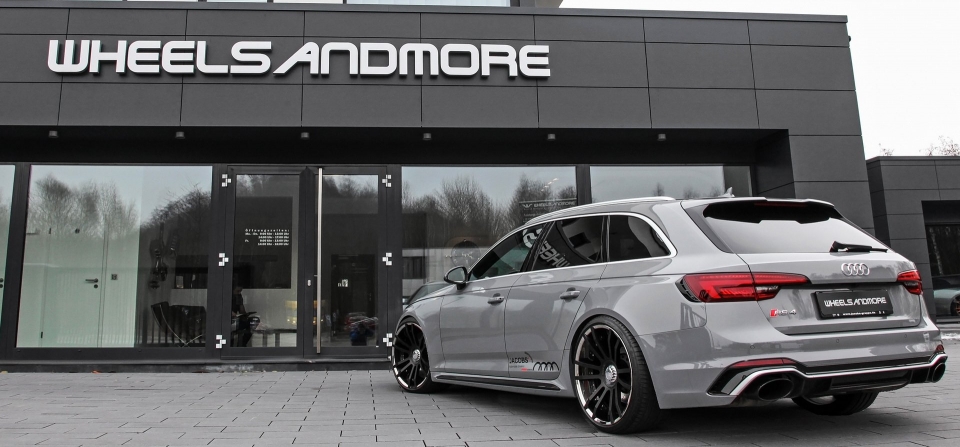 Wheelsandmore "tăng lực" Audi Avant RS4 lên 520 mã lực wheelsandmore tang luc audi avant rs4 len 520 ma luc