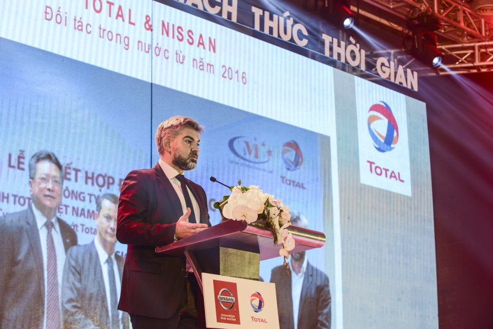 Total giới thiệu dầu nhớt dành riêng cho động cơ diesel của xe Nissan ra mat dau nhot danh rieng cho dong co diesel cua xe nissan