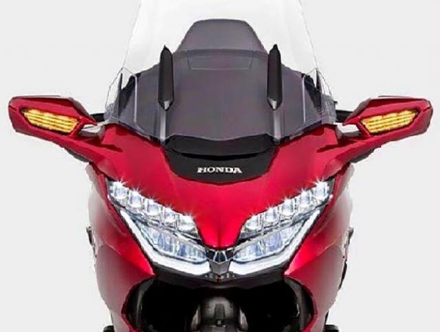Hé lộ hình ảnh mô tô đường trường Honda Goldwing 2018 he lo hinh anh mo to duong truong honda goldwing 2018