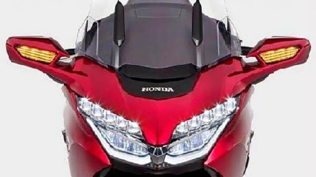 Hé lộ hình ảnh mô tô đường trường Honda Goldwing 2018