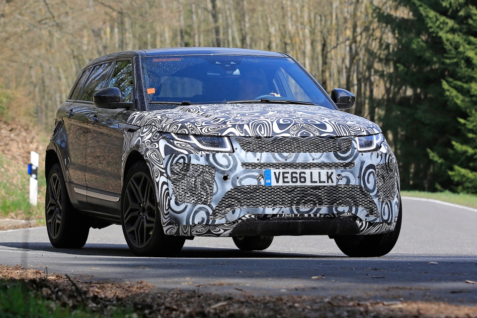 Range Rover Evoque 2019 hé lộ hình ảnh mới nhất range rover evoque 2019 he lo hinh anh moi nhat