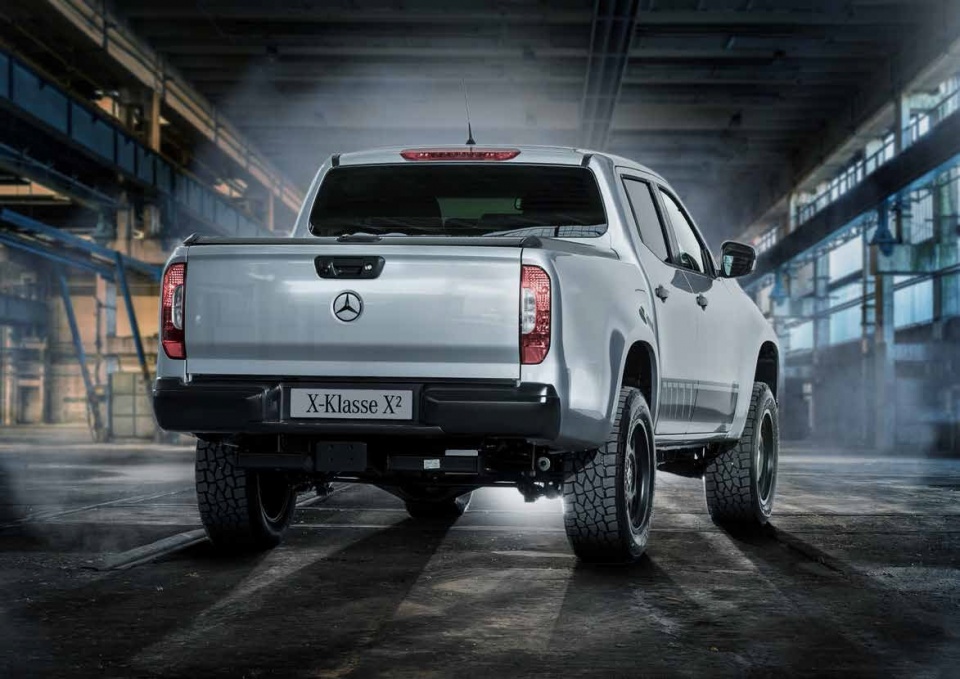 Ấn tượng với bán tải Mercedes-Benz X-Class "7 sắc cầu vồng" an tuong voi ban tai mercedes benz x class 7 sac cau vong