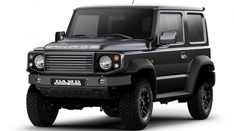 Suzuki Jimny "khoác áo" Land Rover Defender ấn tượng