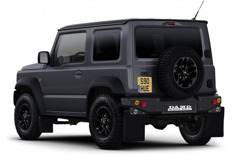 Suzuki Jimny "khoác áo" Land Rover Defender ấn tượng suzuki jimny khoac ao land rover defender an tuong
