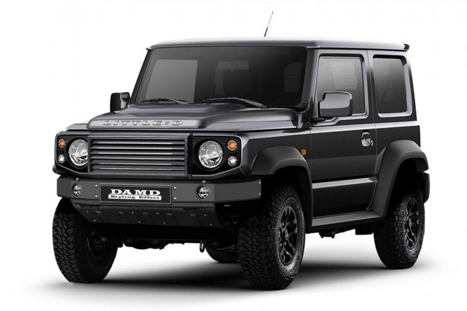Suzuki Jimny "khoác áo" Land Rover Defender ấn tượng suzuki jimny khoac ao land rover defender an tuong
