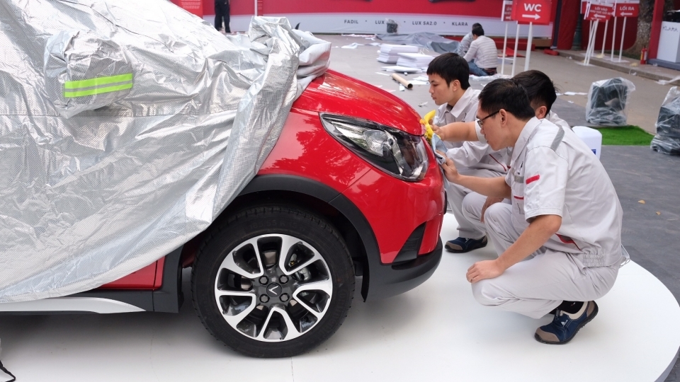 Lộ ảnh đầu tiên về xe cỡ nhỏ VinFast Fadil sắp ra mắt