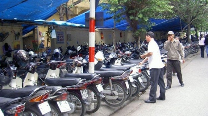 Hà Nội có 74 điểm trông giữ xe hết giấy phép hoặc không phép ha noi co 74 diem trong giu xe het giay phep hoac khong phep