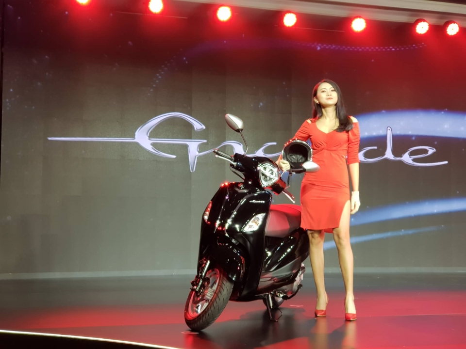 Yamaha Grande mới ra mắt, thêm nhiều tính năng, chưa chịu công bố giá yamaha grande moi ra mat them nhieu tinh nang chua chiu cong bo gia