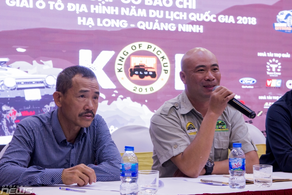 Công bố giải đua xe bán tải địa hình King of Pickup 2018 cong bo giai dua xe ban tai dia hinh king of pickup 2018