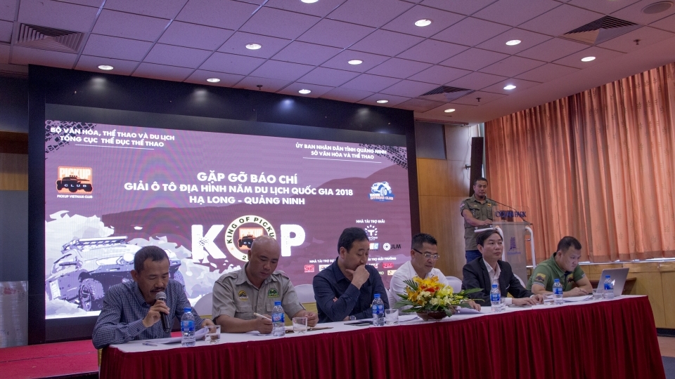 Công bố giải đua xe bán tải địa hình King of Pickup 2018