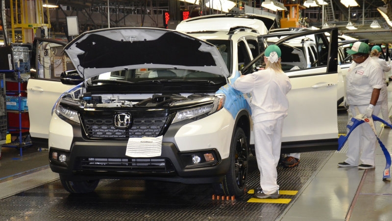 honda bat dau san xuat passport 2019