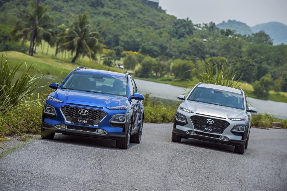 Hyundai Kona vượt Honda HR-V đứng đầu phân khúc SUV đô thị cỡ nhỏ