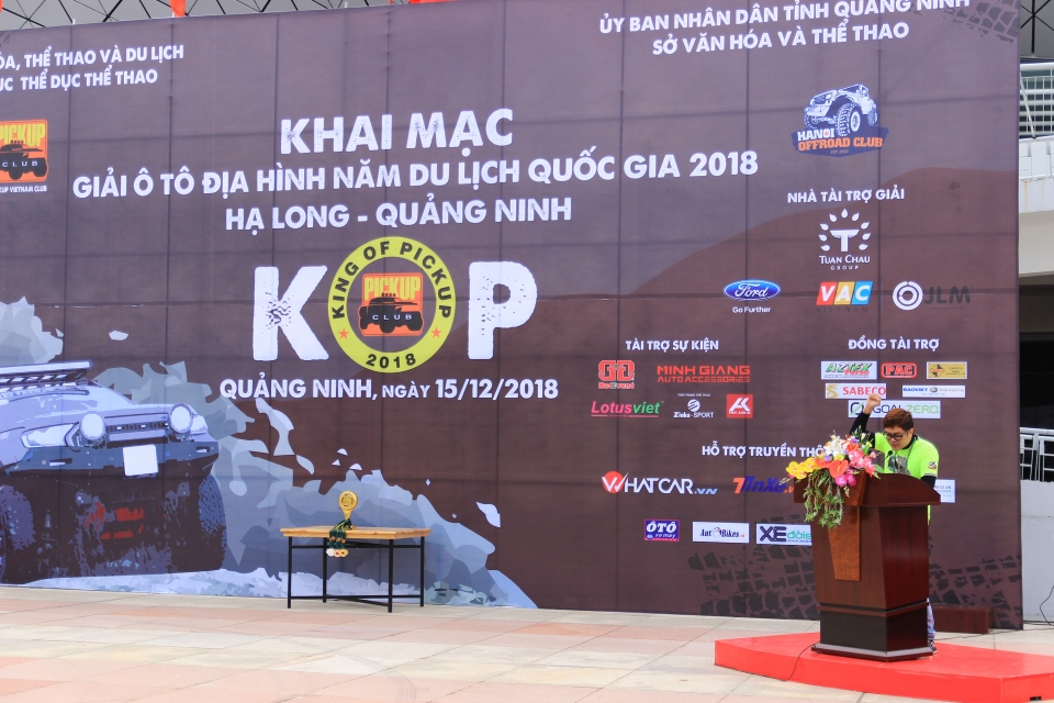 Khai mạc giải đua bán tải off-road King of Pickup 2018 80 xe thi dau tranh tai tai king of pickup 2018