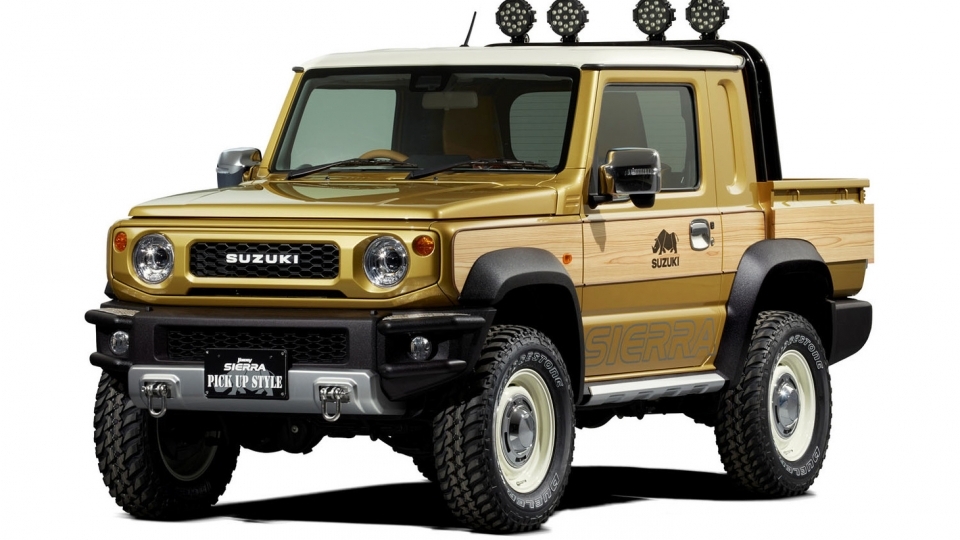 "Xế lạ" bán tải độ từ mẫu SUV ăn khách Suzuki Jimny