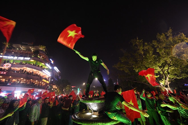 Hà Nội: 2.000 cảnh sát đảm bảo an ninh sau trận chung kết của U23 Việt Nam ha noi 2000 canh sat dam bao an ninh sau tran chung ket cua u23 viet nam