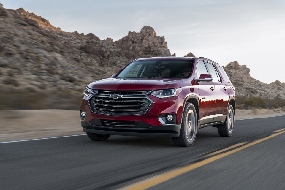 Chevrolet tung SUV 7 chỗ Traverse RS 2018 với sức mạnh 257 mã lực chevrolet tung suv 7 cho traverse rs 2018 voi suc manh 257 ma luc