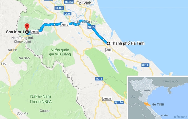 Hà Tĩnh: Hàng nghìn khối đất đá chắn ngang quốc lộ 8A ha tinh hang nghin khoi dat da chan ngang quoc lo 8a