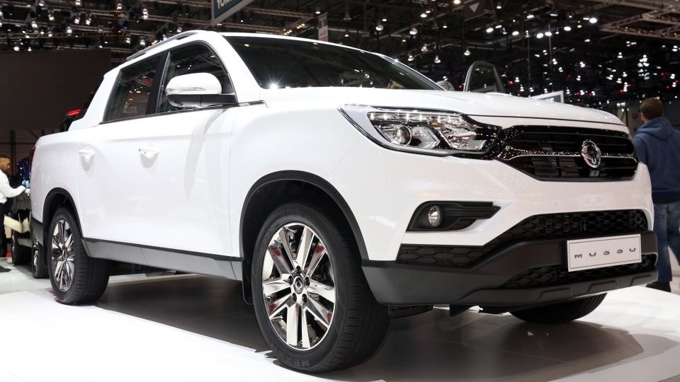[Geneva 2018] Bán tải SsangYong Musso quyết đấu Nissan Navara