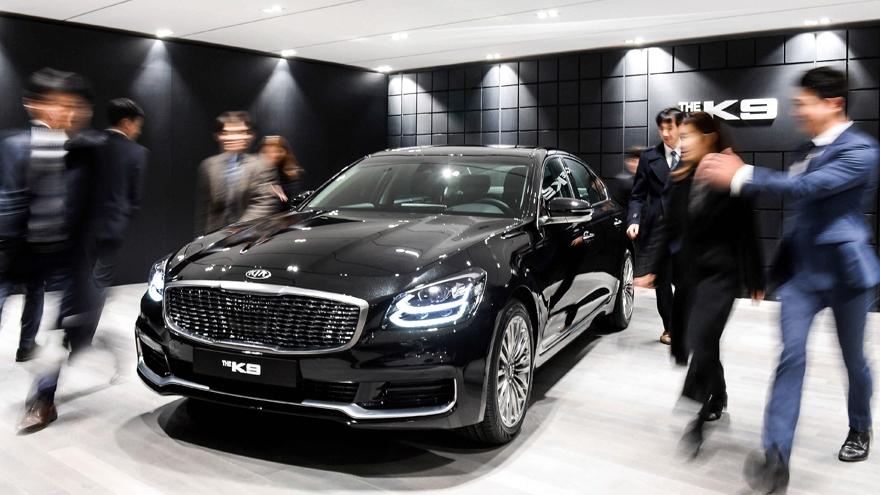 xem truoc kia k9 hoan toan moi sap ra mat tai new york auto show 2018