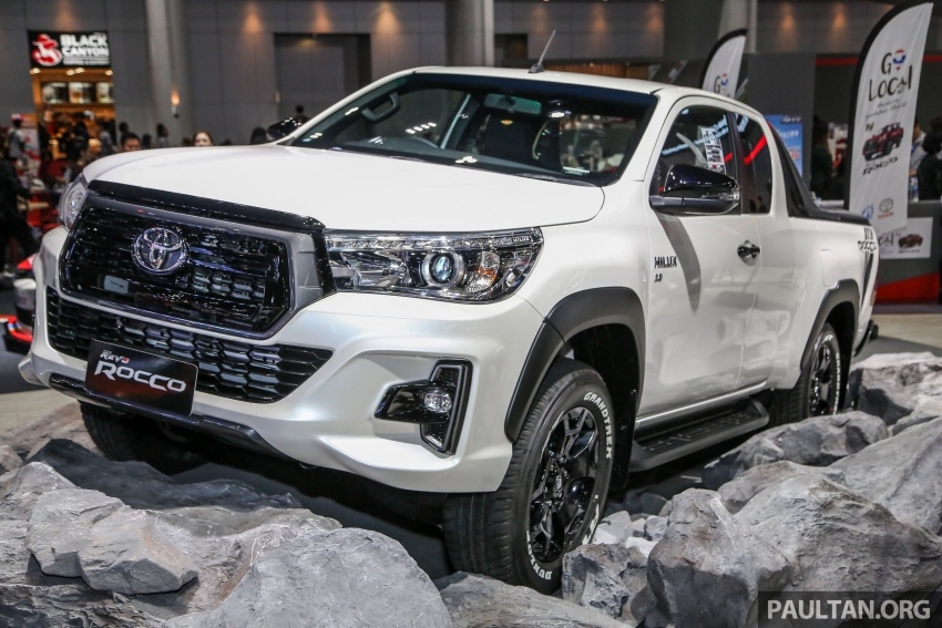 bangkok 2018 toyota hilux revo rocco thach thuc ford ranger wildtrak
