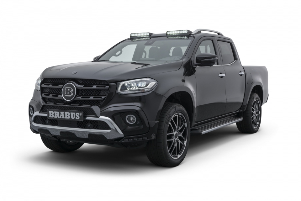 Bán tải Mercedes-Benz X-Class độ Brabus mạnh mẽ và “ngầu” hơn hẳn brabus nang cap ban tai mercedes benz x class manh me va ngau hon